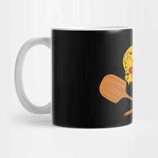 Pizza Skull and Bones Mug